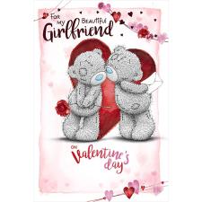 My Beautiful Girlfriend Me to You Bear Valentine's Day Card Image Preview